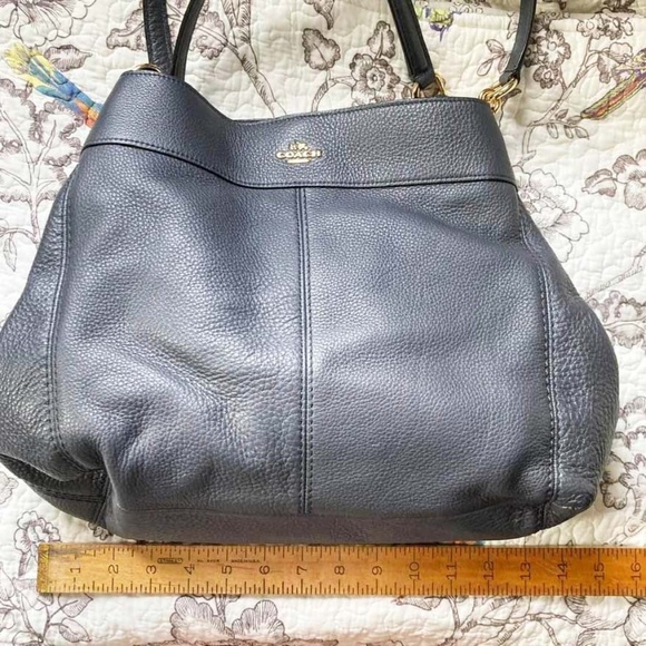Coach Dark Gray Lexy Bag - Picture 13 of 13